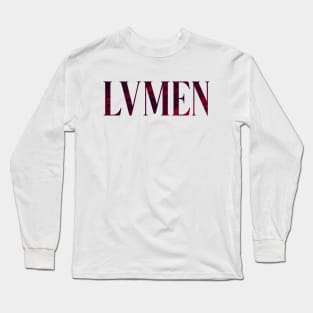 LVMen - Simple Typography Style Long Sleeve T-Shirt